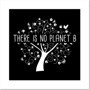 There is no Planet B - Earth Day Global Warming Climate Change Action Posters and Art